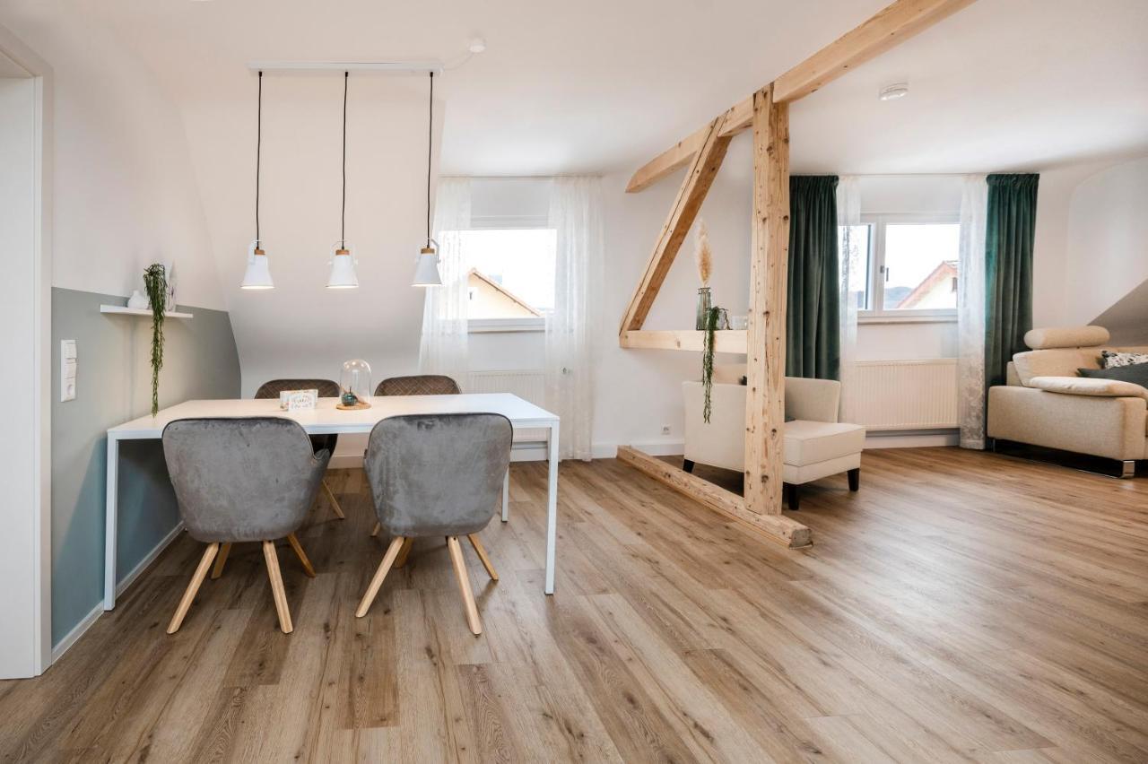 Ferienwohnung Albblick Holzmaden Bagian luar foto